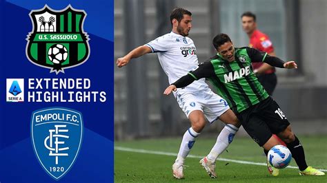 sassuolo vs empoli|Sassuolo vs. Empoli: Extended Highlights .